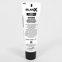 Зубная паста Blanx Black с древесным углём, 75 мл