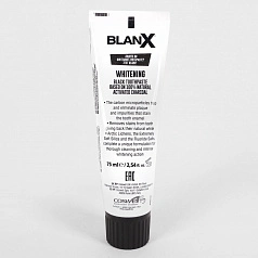 Зубная паста Blanx Black с древесным углём, 75 мл
