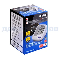 Тонометр OMRON M3 Expert (HEM-7132-ALRU) Адаптер+Универсальная манжета