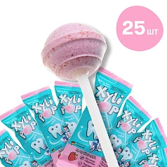 Леденец на палочке Miradent XyliPOP (клубника), 25 шт