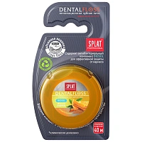 Вощеная нить Splat Dental Floss с апельсином и корицей, 40 м