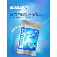 Зубная нить Bright light superfloss (30 штук) - изображение 2