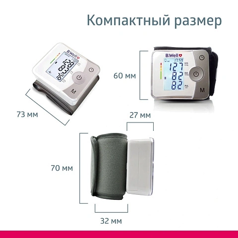 Тонометр B.Well MED-57 - изображение 7