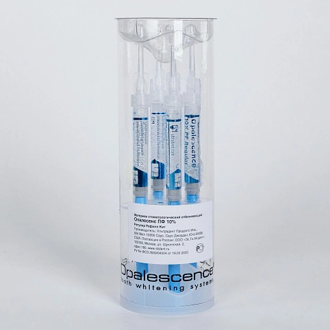 Отбеливающий набор Opalescence PF 10% Refill Kit Reg (4 шприца) - изображение 4