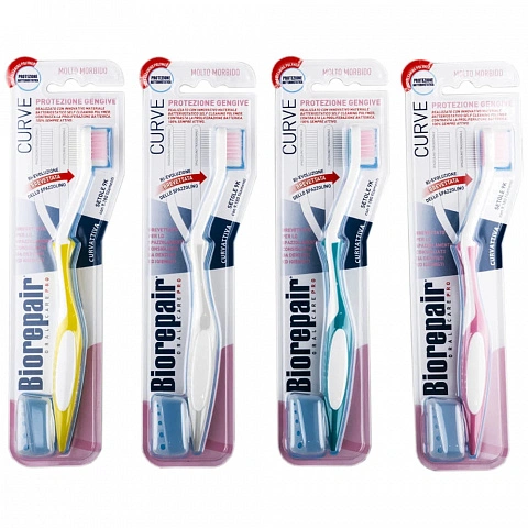 Зубная щетка Biorepair CURVE Protezione Gengive UltraSoft - изображение 4