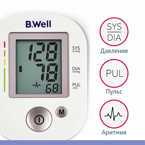 Тонометр B.Well PRO-35 с универсальной манжетой и адаптером - изображение 3