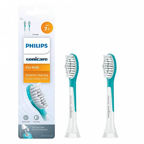 Philips Sonicare HX6042/33 для детей от 7 лет For Kids, 2 шт - изображение 1