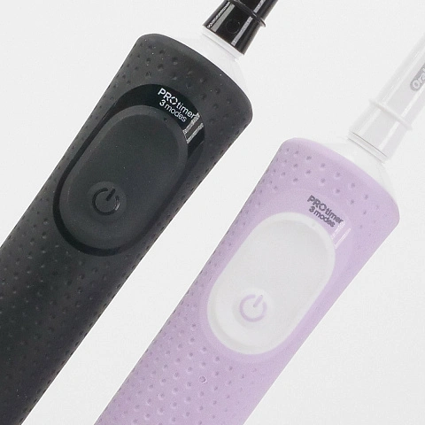 Набор из двух электрических зубных щеток Oral-B Vitality Pro X Clean (Чёрная, Лиловая) - изображение 9