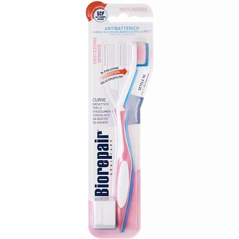 Зубная щетка Biorepair CURVE Protezione Gengive UltraSoft - изображение 5