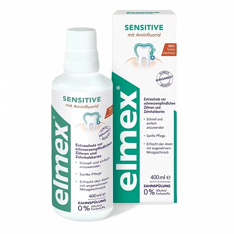 Ополаскиватель Colgate Elmex Sensitive 400 мл - изображение 1