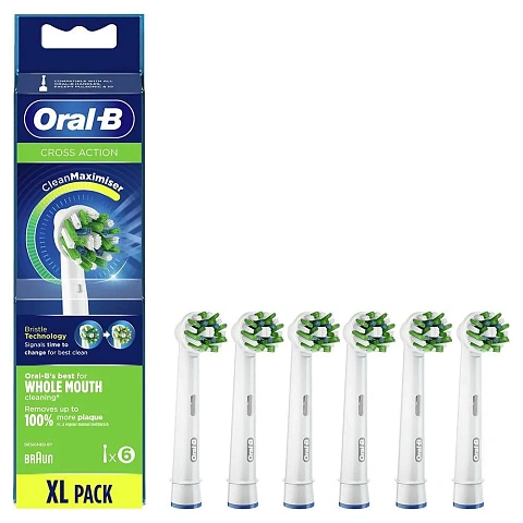 Braun Oral-B CrossAction EB50RB (6 шт.) - изображение 1