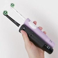 Набор из двух электрических зубных щеток Oral-B Vitality Pro X Clean (Чёрная, Лиловая)