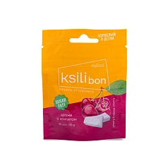 Драже Ksilibon Drops Черешня-вишня (флоупак) 35 шт.