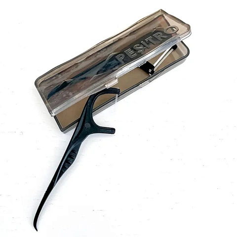 Межзубная нить с держателем  Pesitro Double Clean Floss, 100 шт - изображение 4