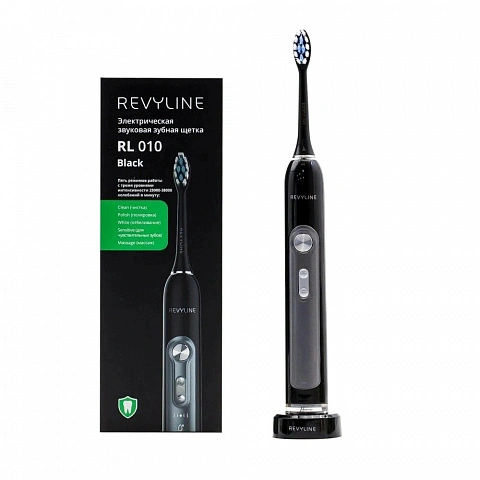 Электрическая зубная щетка Revyline RL 010 Black - изображение 1