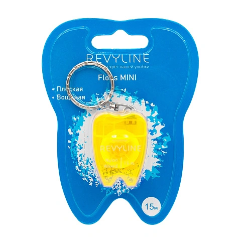 Вощеная зубная нить Revyline floss mini, 15 м - изображение 13