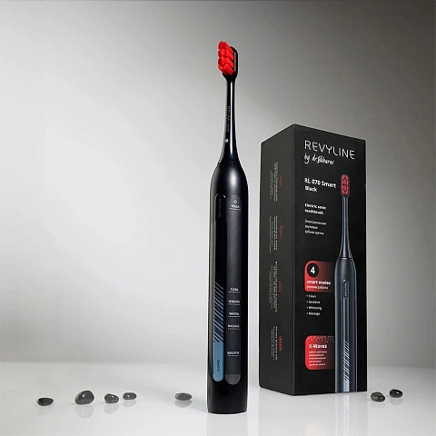 Электрическая зубная щётка Revyline RL 070 Black by Dr.Baburov - изображение 5