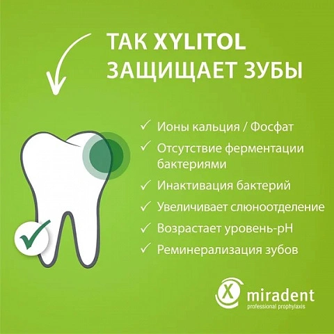 Леденцы miradent Xylitol Drops мята - изображение 4