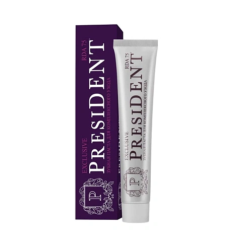 Зубная паста President Exclusive, 75 гр - изображение 1