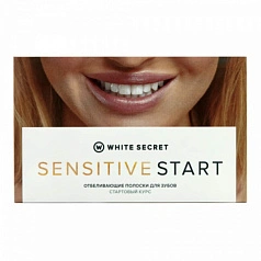 Полоски White Secret Sensitive Start, стартовый курс