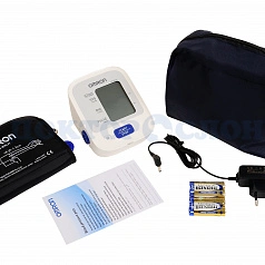 Тонометр OMRON M2 (HEM-7121-ALRU) Basic Адаптер+Универсальная манжета