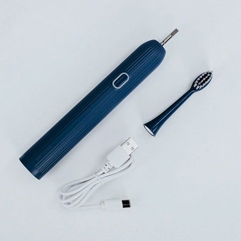 Электрическая зубная щетка Revyline RL 060 Голубая - изображение 7