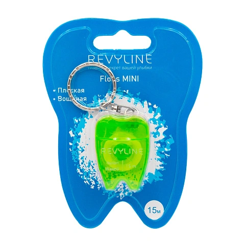 Вощеная зубная нить Revyline floss mini, 15 м - изображение 20