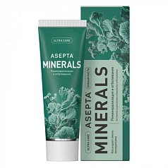 Зубная паста Асепта Реминерализация и отбеливание, 75 мл