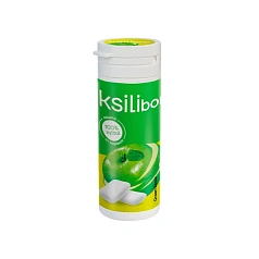 Жевательная резинка Ksilibon Gum Зеленое яблоко, 30 шт