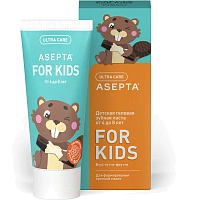 Зубная паста Асепта Kids со вкусом тутти-фрутти (от 4 до 8 лет), 50 мл