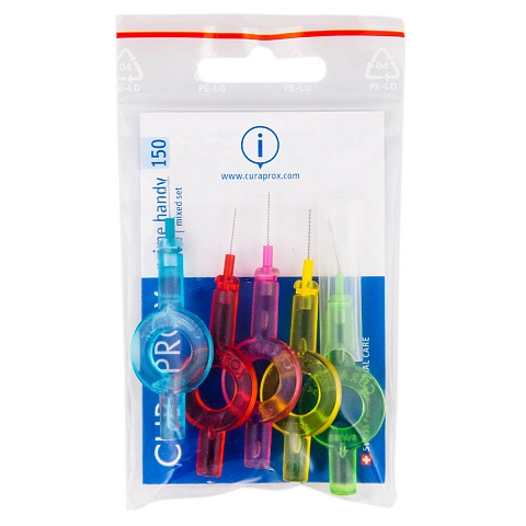 Набор ёршиков Curaprox CPS 150 Mix (0,6- 1,1 мм), 5 шт - изображение 2
