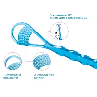Скребок для чистки языка miradent Tong-Clin De Luxe - изображение 2