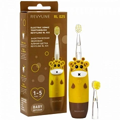 Электрическая зубная щетка Revyline RL 025 Baby Желтая