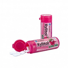 Жевательная резинка miradent Xylitol For Kids земляника