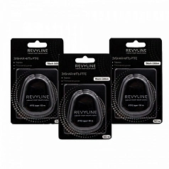 Набор из 3 зубных нитей Revyline PTFE Black Edition