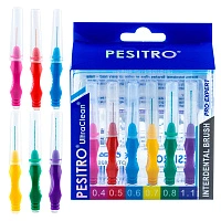 Набор ёршиков Pesitro ultra clean mix, 6 шт