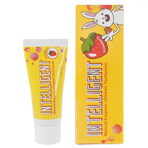 Зубная паста Intelligent Natural Enzymes Children со вкусом клубники (с 6 мес), 40 г - изображение 2