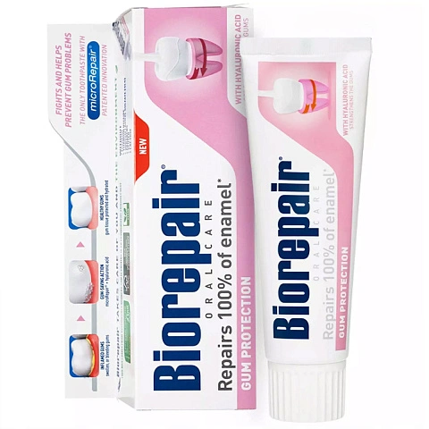 Зубная паста Biorepair Gum Protection Защита десен 75 мл - изображение 1