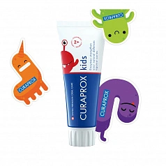 Зубная паста CURAPROX Kids 950 со вкусом клубники (с 2 лет), 60 мл