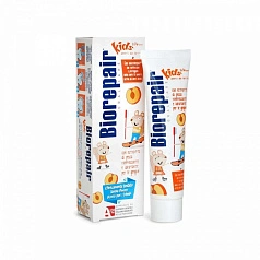 Зубная паста Biorepair Kids со вкусом персика (от 0 до 6 лет), 50 мл
