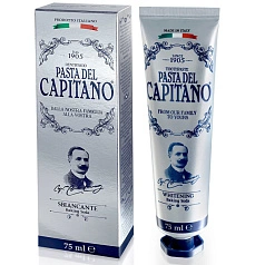 Зубная паста Pasta Del Capitano Whitening Premium (деликатное отбеливание), 75 мл