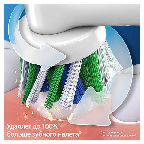 Электрическая зубная щетка Oral-B Vitality Pro X Clean D103.413.3 (Белая) - изображение 10