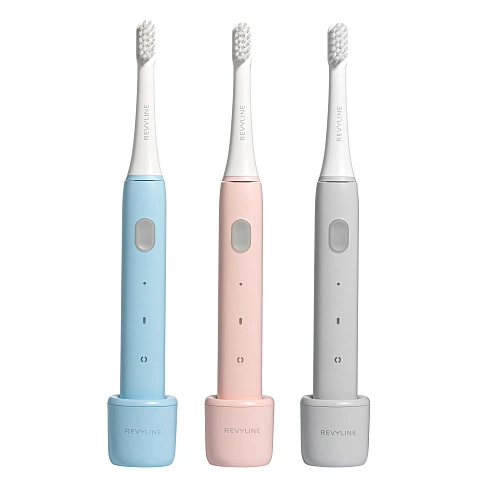 Электрическая зубная щетка Revyline RL 050 Голубая - изображение 6