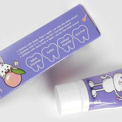 Зубная паста Intelligent Natural Enzymes Children со вкусом персика (с 6 мес), 40 г - изображение 6