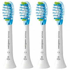 Philips Sonicare HX9044/17 для тщательной чистки C3 Premium Plaque Defence, 4 шт