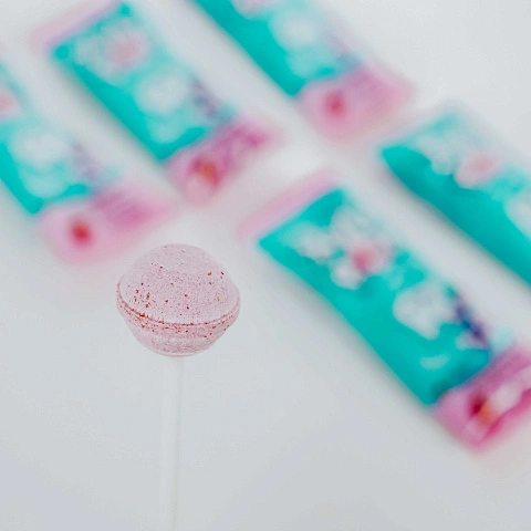 Леденец на палочке Miradent XyliPOP (клубника), 5 шт - изображение 3