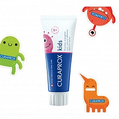 Зубная паста CURAPROX Kids 1450 со вкусом арбуза (с 6 лет), 60 мл