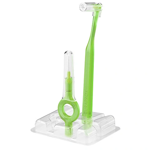 Набор ёршиков с держателем Curaprox CPS 011 (1,1 мм), 5 шт - изображение 4