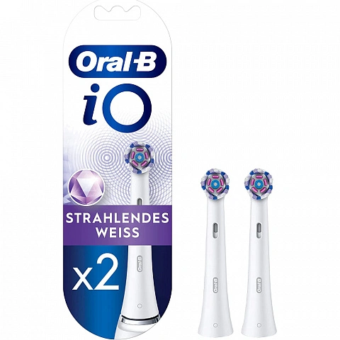 Braun Oral-B iO RB WW-2 Strahlendes weiss (2 шт.) - изображение 1