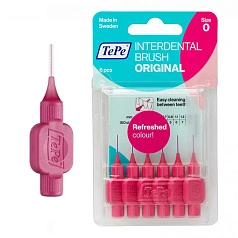 Набор ёршиков TePe Original Size 0 (0,4 мм), 6 шт